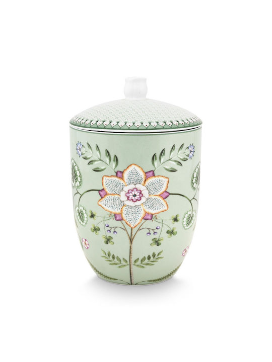 PiP Studio Vase General Use with Lid made of Porcelain 1500ml