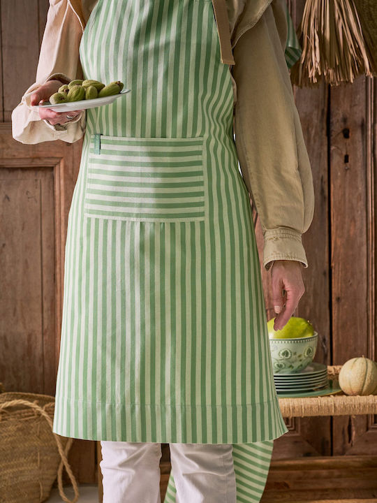 PiP Studio Apron Green 89.5x72cm