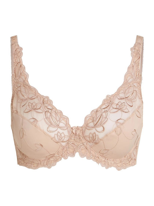 Diva Bra without Padding Underwire Tan