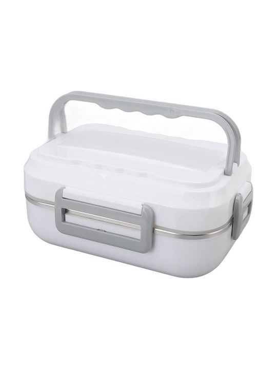 Verk Group Ηλεκτρικό Δοχείο Φαγητού Inox Λευκό 900ml