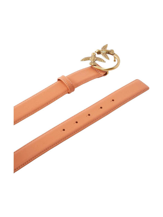 Love Berry H3 Leder Damen Gürtel Orange
