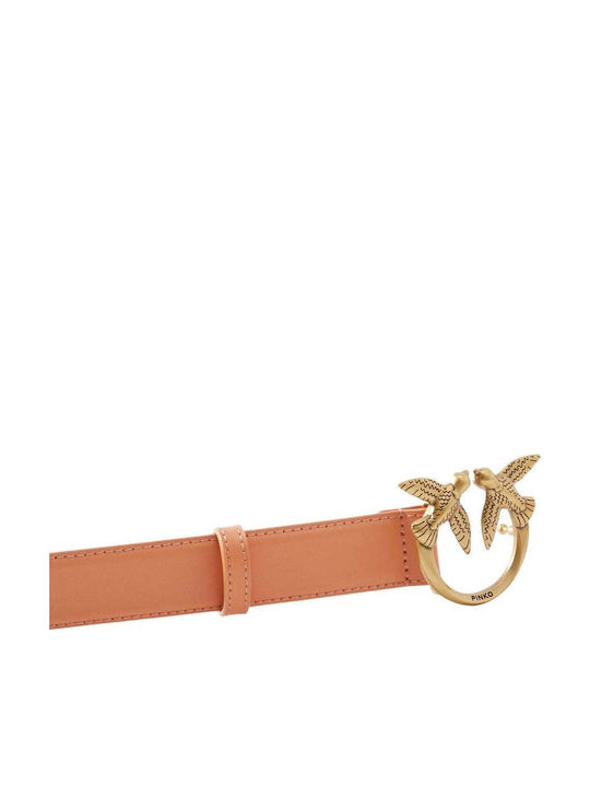 Love Berry H3 Leder Damen Gürtel Orange