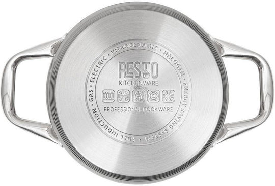 Resto Дълбока Неръждаема Тенджера 1.9лт / 16см