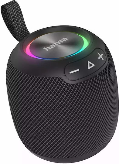 HAMA Bomb 3.0 Αδιάβροχο Ηχείο Bluetooth 16W με Διάρκεια Μπαταρίας έως 10 ώρες Μαύρο