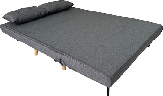 Sara Doppelsitzer Sofa Bett Grau 134x80x32cm