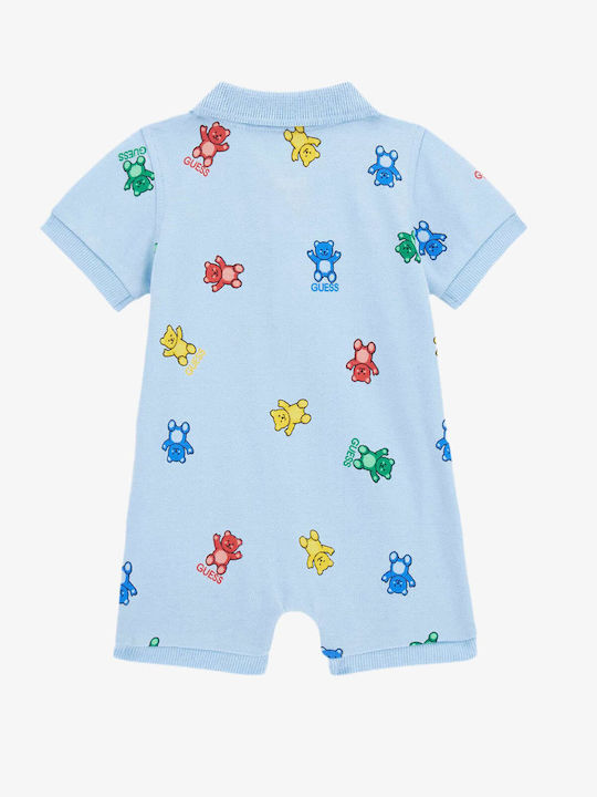 Guess Blue Onesie Guess Blue Onesie