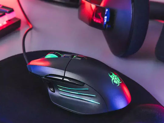Tracer GameZone Odin RGB Gaming Ποντίκι 12000 DPI Μαύρο
