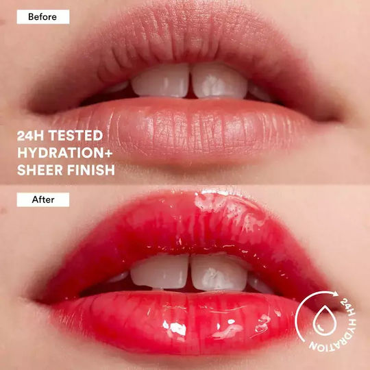 Овлажняващо масло за устни 3ina Color Lip Oil нюанс 137 Ярко медено жълто Прозрачен обем 4 мл