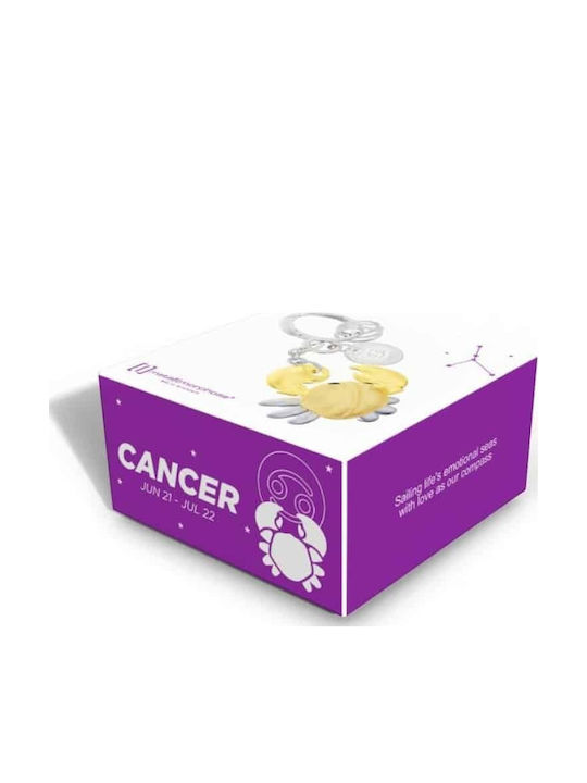 Metalmorphose Mtm353-01 Zodiac Keychain Cancer