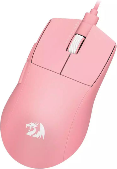 Redragon K1NG M724 Геймърска Мишка 12400 DPI Розов