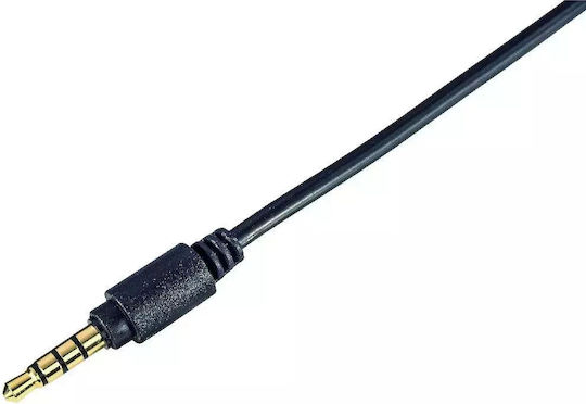 HAMA Fun Cu fir On Ear Căști Negre