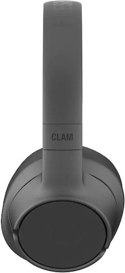Fresh 'n Rebel Clam Fuse Wireless / Wired Over Ear Headphones with 45 hours of Operation Storm Grey