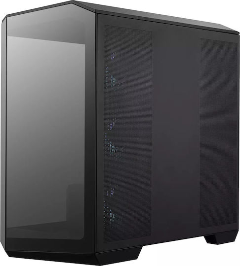 MSI MAG PANO 100R PZ Gaming Midi Tower Κουτί Υπολογιστή με RGB Φωτισμό Μαύρο