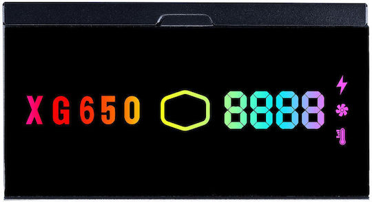 CoolerMaster XG650 Plus Platinum 750W Μαύρο Τροφοδοτικό Υπολογιστή Full Modular 80 Plus Platinum