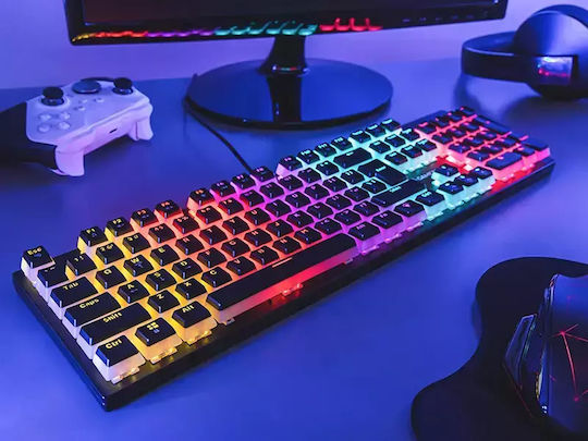 Tracer GameZone Gaming Μηχανικό Πληκτρολόγιο με RGB φωτισμό (Αγγλικό US)