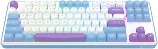 Redragon K707WBP-RGB-PRO Ασύρματο Gaming Μηχανικό Πληκτρολόγιο Tenkeyless με RGB φωτισμό (Αγγλικό US) StarBlade