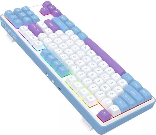 Redragon K707WBP-RGB-PRO Ασύρματο Gaming Μηχανικό Πληκτρολόγιο Tenkeyless με RGB φωτισμό (Αγγλικό US) StarBlade