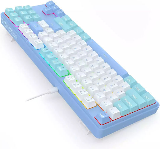Redragon K707WBB-RGB Gaming Μηχανικό Πληκτρολόγιο Tenkeyless με RGB φωτισμό (Αγγλικό US) StarBlade