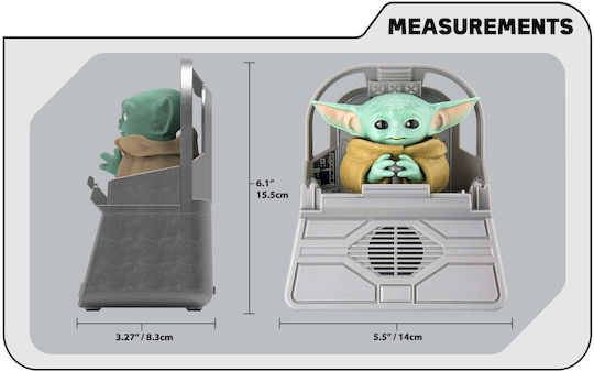 eKids Dancing Baby Yoda Boxă Bluetooth Gri