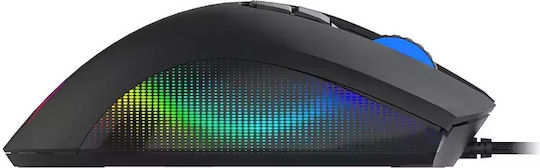 Aqirys RGB Gaming Ποντίκι 12000 DPI Μαύρο