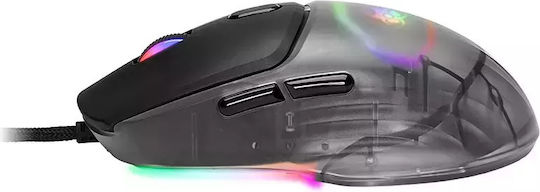 Tracer GameZone Neon RGB Gaming Mouse 12400 DPI Black