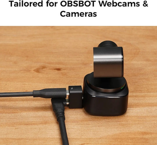Obsbot Regular USB 2.0 Cablu USB-C bărbătesc - USB-A / USB-C Negru 20m