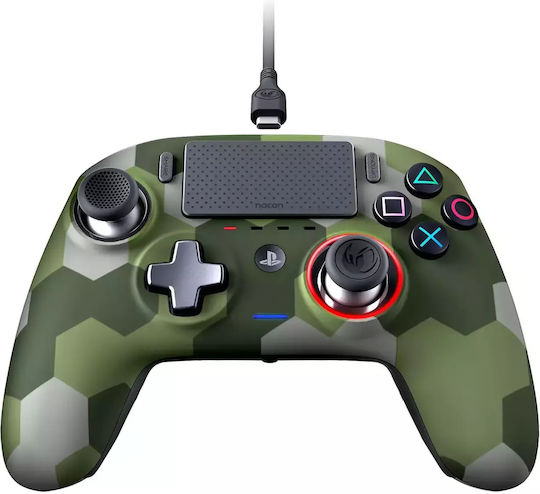 Nacon Camo Revolution Pro 3 Ενσύρματο Gamepad για PS4 Green