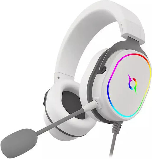 Aqirys Altair Надушници Геймърски слушалки с връзка USB Бял