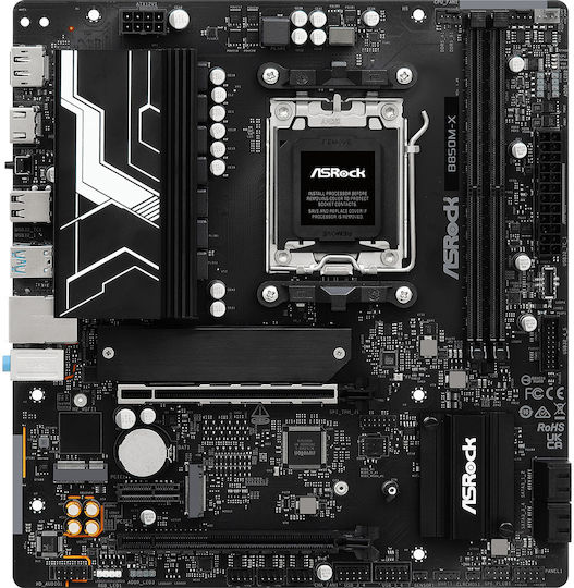 ASRock B850M-X Motherboard Micro ATX με AMD AM5 Socket 90-MXBR10-A0UAYZ