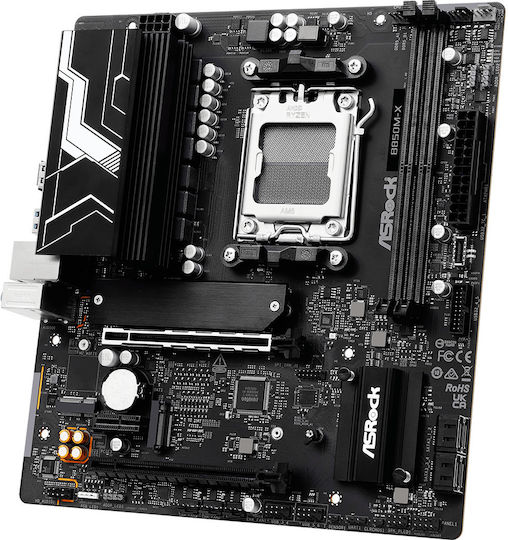 ASRock B850M-X Motherboard Micro ATX με AMD AM5 Socket 90-MXBR10-A0UAYZ