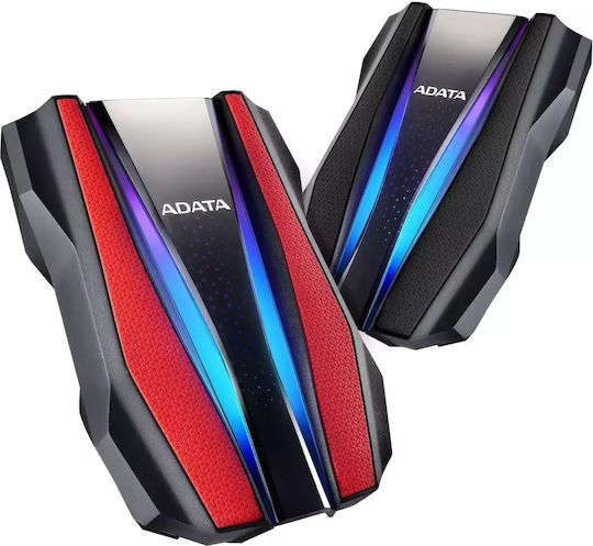 Adata HD770G USB 3.2 External 2.5" HDD 1TB Red