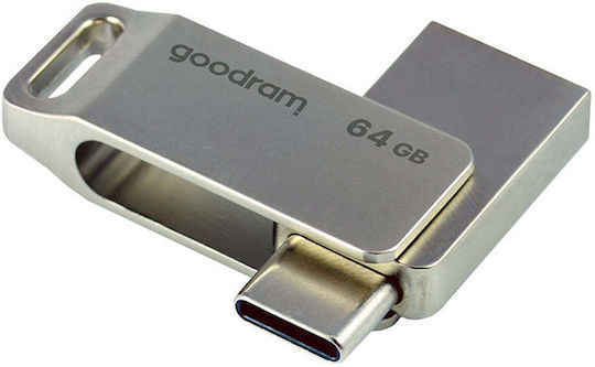 GoodRAM Pendrive 3.2 Oda3 64GB USB 2.0 Stick Argintiu