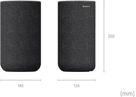 Sony Комплект високоговорители за домашно кино 6 SA-RS5 180W Черно с Безжични Тонколони