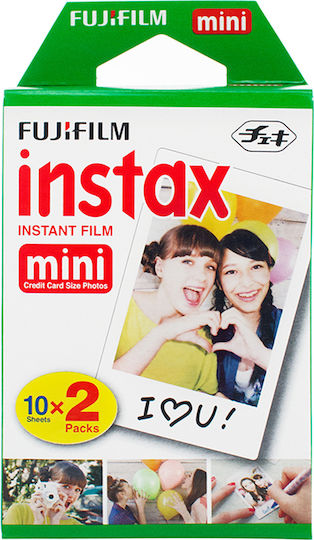 Fujifilm Цвят Instax Mini Instant Филм (20 Експозиции) Мангекю