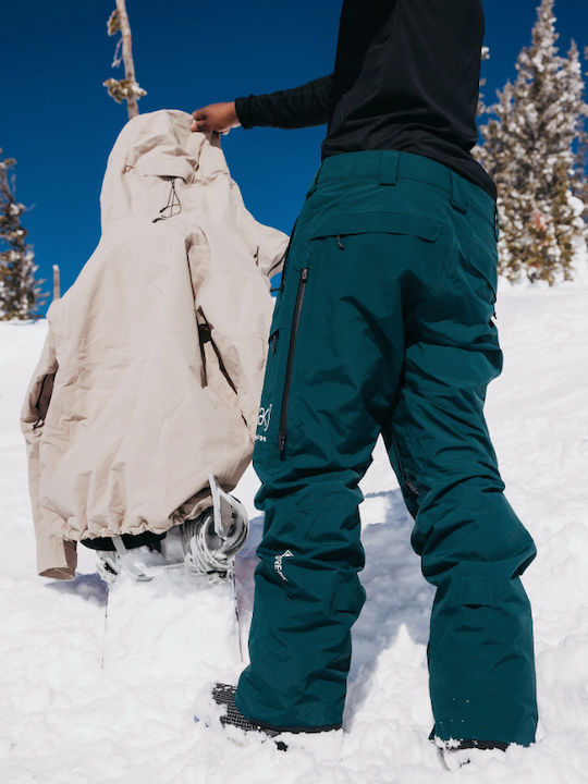 Burton Ak Gore Swash Snow 10022111304 Ανδρικό Παντελόνι Σκι & Snowboard Πράσινο Burton Ak Gore Swash Snow 10022111304 Ανδρικό Παντελόνι Σκι & Snowboard Πράσινο