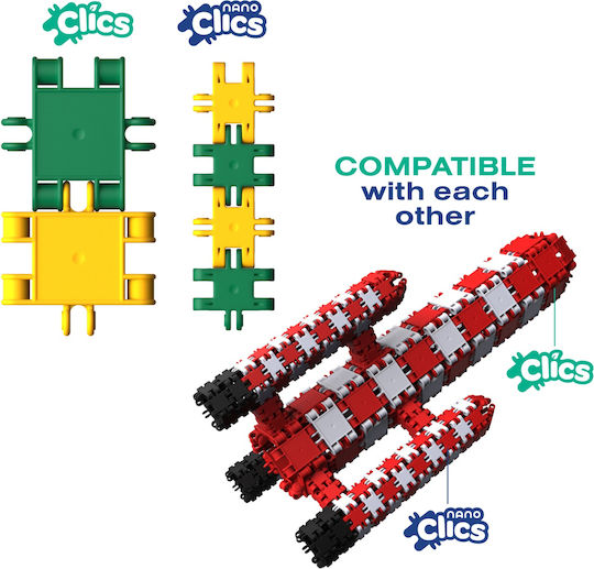 Clics Toys Cuburi De Construit Fantastic Constructions Pentru Vârsta 8+ Număr Bucăți 250