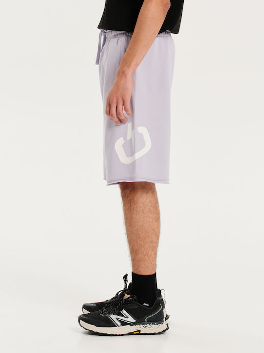 Αθλητική Ανδρική Βερμούδα Lilac