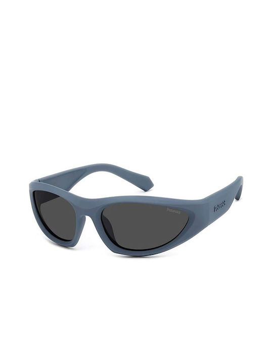 Polaroid Sunglasses with Blue Plastic Frame pld2165/s FLL/M9