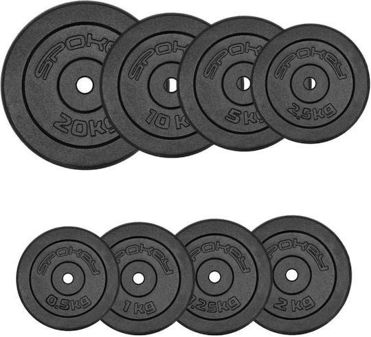 Spokey Sinis Set Discuri 1 x 1kg Ø29mm