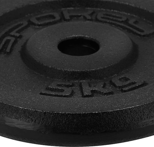 Spokey Sinis Set of Plates Metal 1 x 5kg Ø29mm