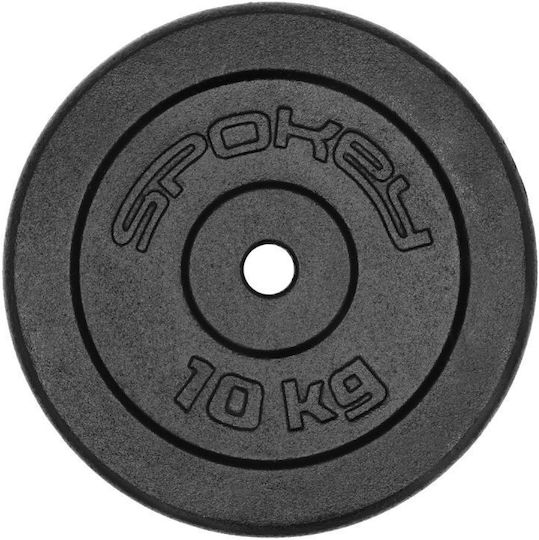 Spokey Sinis Set of Plates Metal 1 x 10kg Ø29mm
