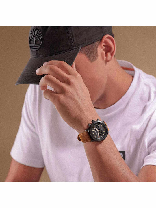 Timberland Raynham Uhr Batterie mit Lederarmband Timberland Raynham Uhr Batterie mit Lederarmband