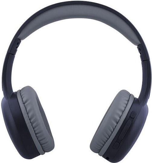 T'nB Безжични / Жични On Ear Слушалки с 24 часа Работа BLUE & GRAY