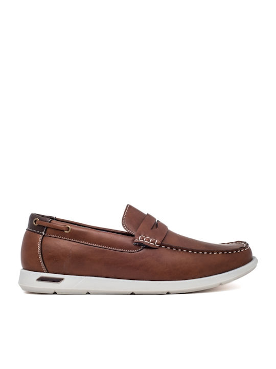 Ανδρικά Boat Shoes σε Καφέ Χρώμα