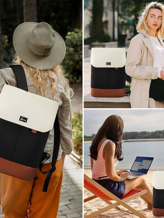 Lovevook Αδιάβροχη Τσάντα Πλάτης για Laptop 15.6" με Θύρα USB σε Μαύρο χρώμα MB2187