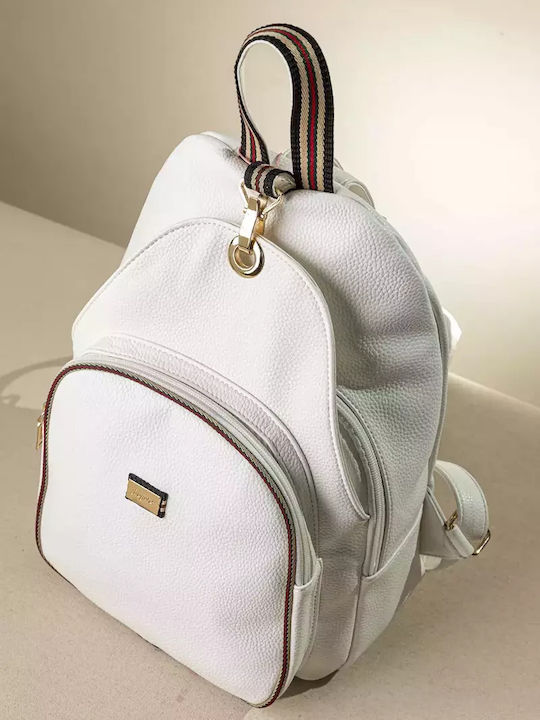 Damentasche Rucksack Weiß