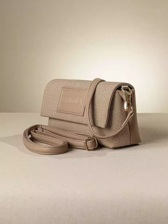 Fragola Damen Tasche Schulter Beige