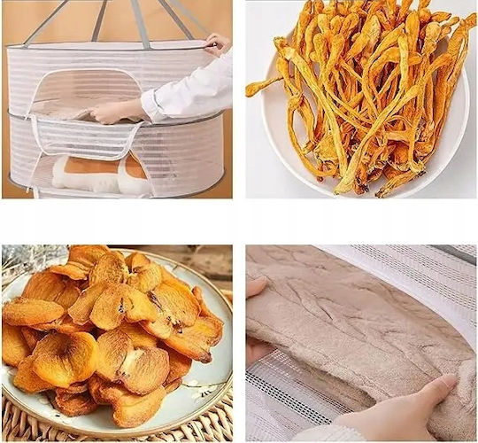 Natural Vegetable Vegetables Fishing Dryer 3 Levels Outdoor
