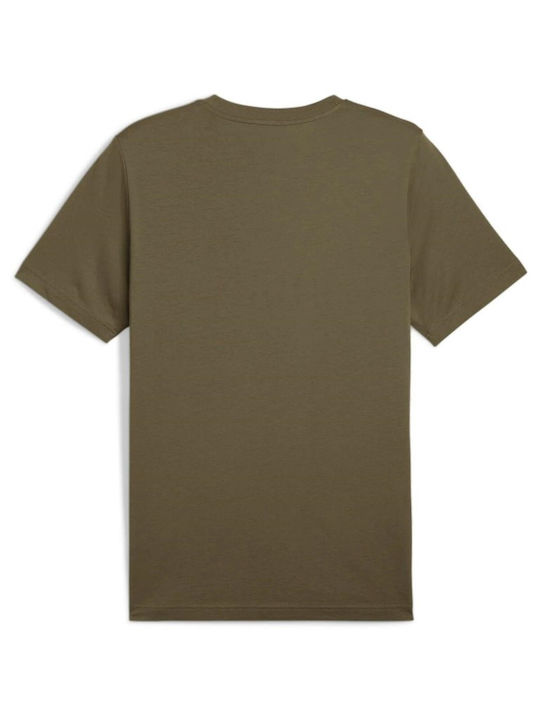 Puma Ess 2 T-Shirt Khaki