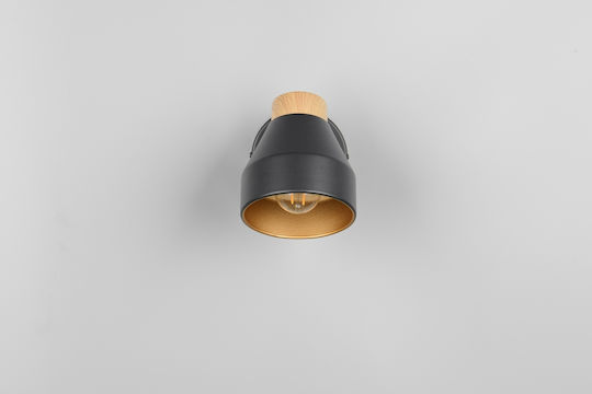 Trio Lighting Μονό Σποτ σε Μαύρο Χρώμα